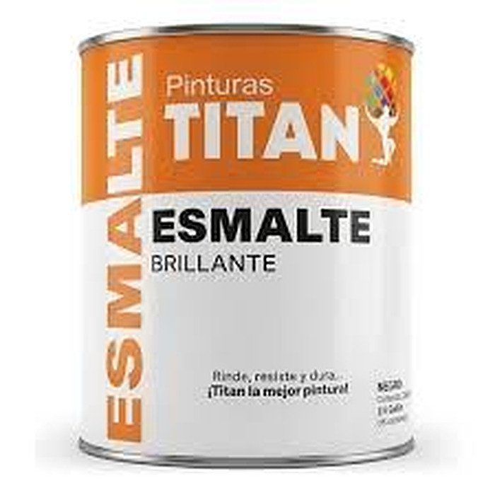 MANPICA ESMALTE TITAN 1/4 NEGRO