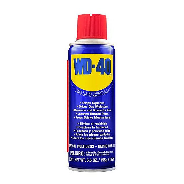 WD-40 SPRAY LUBRICANTE MULTI USO 5.5oz 155G 185ml