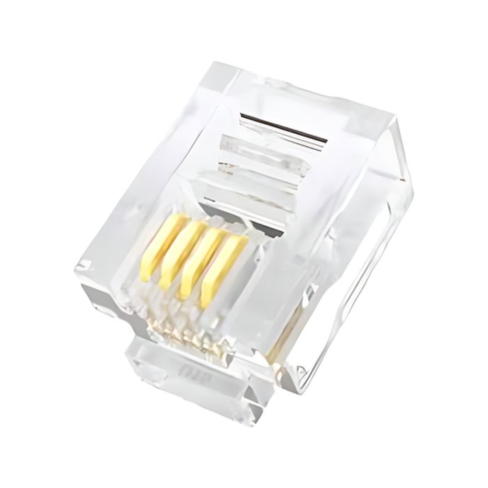 CONECTOR PLUG TELEFONICO RJ-11